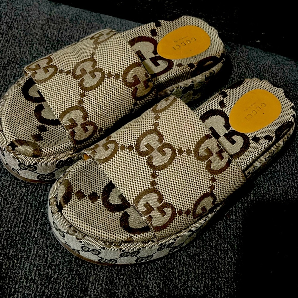 Gucci platform sandals
